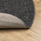 vidaXL - Vloerkleed - PAMPLONA - shaggy - hoogpolig - modern - Ø - 160 - cm - antraciet