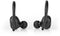 Nedis HPBT8053BK - Draadloze Bluetooth 5.0 Sport Oordopjes - 4 uur speeltijd - Zwart