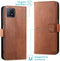 iMoshion Hoesje Geschikt voor Oppo A73 (5G) Hoesje Met Pasjeshouder - iMoshion Luxe Bookcase - Bruin