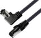BKL Electronic 144031 RJ45 Netwerkkabel, patchkabel CAT 8.1 S/FTP 2 m Zwart Halogeenvrij 1 stuk(s)