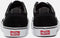 VANS MN Ward - Lage sneakers - Suède canvas - black/whit