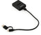 Gembird M.2 Dockingstation - USB Type-C - SATA & NVMe ondersteuning - Zwart