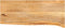 vidaXL - Tafelblad - met - natuurlijke - rand - 80x40x3,8 - cm - massief - mangohout