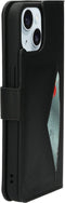 Mobiparts Classic Wallet Case - Flip Cover - Ruimte voor pasjes - Zwart (iPhone 15, iPhone 14)