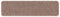 vidaXL - Trapmatten - met - latex - achterkant - Lichtbruin - 20x75