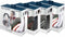 Gembird MHS-03-WTRD - Over-Ear Headset met Microfoon - Comfortabele oorkussens - Rood/Wit