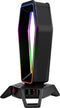 Qware Miami - Gaming Station - RGB LED - 3 USB Poorten - Geluidskaart SSS1630AI - Zwart