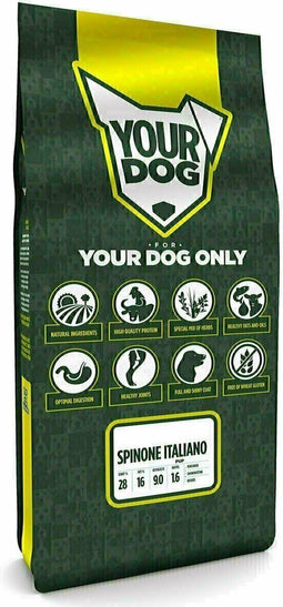 Yourdog Spinone italiano Rasspecifiek Puppy Hondenvoer 12kg | Hondenbrokken
