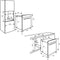 Inventum IOH6072RK - Inbouw oven - 72 liter - 9 ovenprogramma's - Energieklasse A