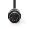 Nedis CAGP20100BK20 - Stereo audiokabel 5-pin DIN naar 3.5mm - 200cm - Zwart