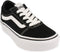 Vans Doheny Platform - Lage sneakers - Canvas - Zwart/Wit - Maat 38