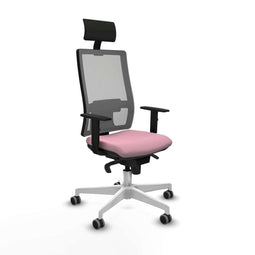 Bureaustoel met hoofdsteun Piqueras y Crespo 1D026G1 Roze