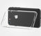 Hoesje Geschikt voor iPhone SE 2020 en iPhone SE 2022 Hoesje Cover Hybride Transparant Siliconen TPU Case + 2 x Screenprotector - Luxe Telefoonhoesje Wallet Case Pasjeshouder PU Leder