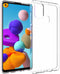 Accezz Galaxy A21s - Clear Backcover - Schokabsorberend - Transparant