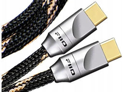 FiiO LT-TC5M USB-kabel 0,8 m USB C Zwart, Grijs