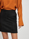 VILA RW SKIRT - Rok - Imitatie suède met steekzakken - Maat 40