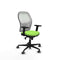 Piqueras y Crespo 2D036G0 - Bureaustoel - Verstelbare hoogte met armleuning - Pistache