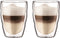 Bodum Pilatus - Dubbelwandig glas - Isolerend - 0.25 l (2 stuks)