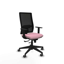 Piqueras y Crespo 1D066G0 - Bureaustoel - Verstelbare hoogte met armleuning - Roze