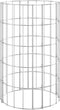 vidaXL - Gabion - paal - rond - Ø100x100 - cm - gegalvaniseerd - staal