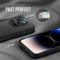 Podec iPhone 14 Pro - Telefoonhoesje - Krasbestendig - Zwart