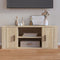 vidaXL - Tv-meubel - 100x35x40 - cm - bewerkt - hout - sonoma - eikenkleurig