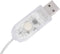 vidaXL - Kerstverlichtingskegel - met - 30 - warmwitte - LED's - 60 - cm - acryl