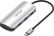 Vention TOIHB laptop dock & poortreplicator Bedraad USB 3.2 Gen 1 (3.1 Gen 1) Type-C Zilver