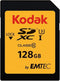 Kodak Ultra Performance EKMSD128GXC10HPRK - 128GB SDXC-kaart - 4K Ultra HD Class 10 UHS-I U3 V30 A1 - Zwart