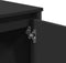 vidaXL - Wastafelkast - 60x35x60 - cm - bewerkt - hout - zwart
