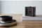LEFF amsterdam - Block - Alarm - Zwart/Zwart - Design - Staande Klok