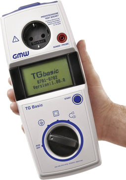 GMW TG basic 1 Veiligheidstester VDE-testapparaat conform DIN EN 62638 / DIN VDE 0701-0702