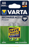 Varta 05716 - AA (HR6) Oplaadbare Batterijen - 2600 mAh - Groen (2 stuks)