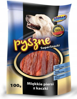 Hilton vleesrepen gemaakt van eend 100g - voor honden