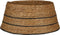 House of Seasons Kerstboomrok - H26 x Ø58 cm - FSC Mix - Zeegras - Bruin Zwart