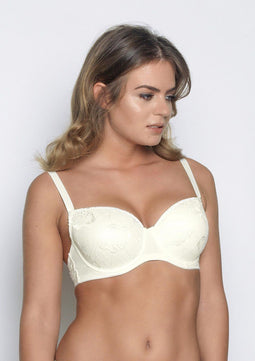 After Eden Anna - Voorgevormde Beugel BH - D-Cup & Up - Off Wit - Maat G70