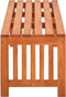 vidaXL - Tuinbank - 130 - cm - massief - eucalyptushout