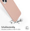 Accezz iPhone 15 Plus - Liquid Silicone Backcover met MagSafe - Schokabsorberend - Roze