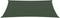 vidaXL - Zonnezeil - 160 - g/m² - 3,5x4,5 - m - HDPE - donkergroen