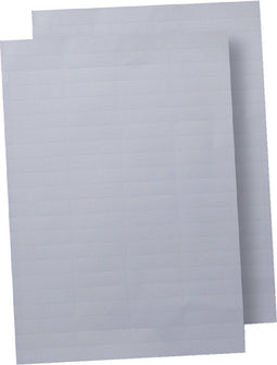 Elba - Ruiterstrook tbv Verticflex ruiters 50x13mm wit