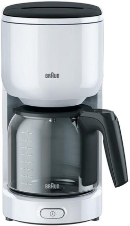 Braun KF 3120 WH - Koffiezetapparaat - 10 kopjes - 1.000W