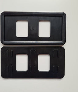 Prijskaartraam 148x74mm zwart X