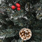 vidaXL - Kunstkerstboom - met - standaard - 150 - cm - PVC - groen