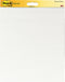 Post-it® Wall Pad - Effen - Wit - 508 x 584 mm - 2 Charts/Pak - 20 Blaadjes/Chart + 4 Command Strips