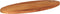 vidaXL - Tafelblad - ovaal - 80x40x3,8 - cm - massief - acaciahout