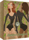 MAGIC Bodyfashion Longsleeve Bodysuit - Eco-vriendelijk Tanboocel™ Bamboe - Zwart - Maat S