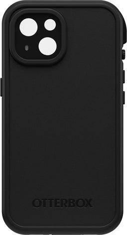 Otterbox Frē Series - Soft case - Waterdicht schokbestendig - Zwart (iPhone 15)