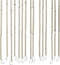 vidaXL - Insectengordijn - bamboe - print - 100x200 - cm - bamboe