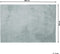 EVREN - Shaggy vloerkleed - Groen - 140 x 200 cm - Polyester