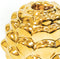 Housevitamin - Dennenappel kandelaar - Goud - Porselein - 8x7cm